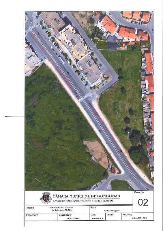 2018 02 14 Conduta Avenida colocação de bandas cromáticas 3