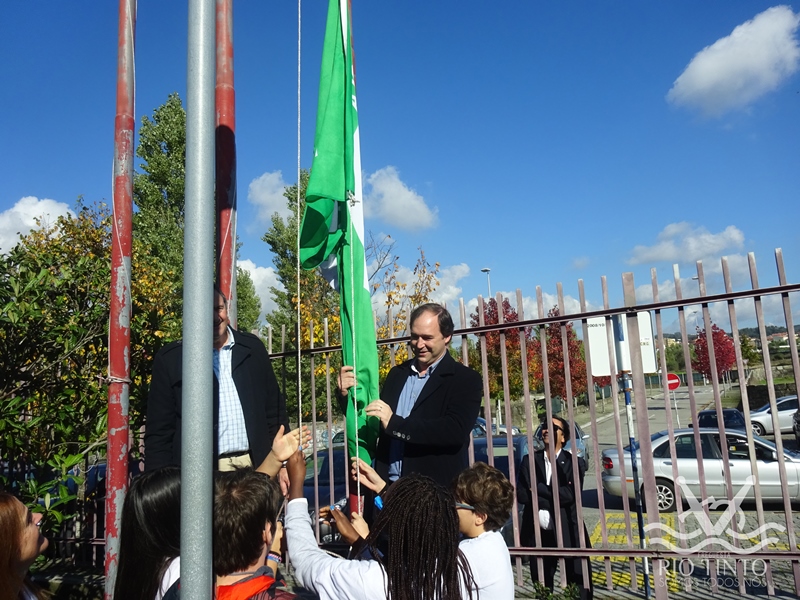 2018 11 12 Hastear da Bandeira Verde na EB Infanta D. Mafalda 10