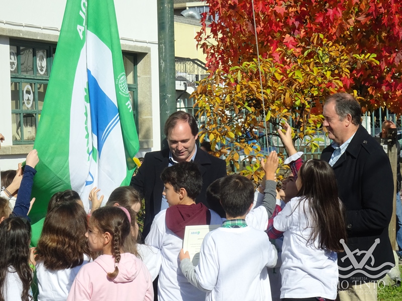 2018 11 12 Hastear da Bandeira Verde na EB da Boavista 9