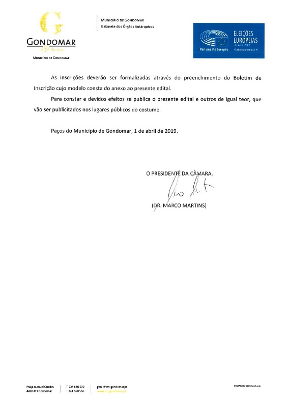2019 04 01 EDITAL CMG bolsa de agentes eleitorais para as europeias 2019 2