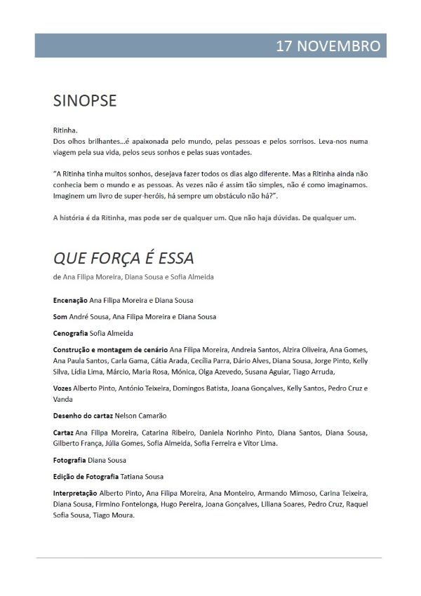 2019 11 17 20º Festival Teatro que força é essa2
