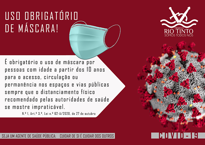 2020 10 28 Uso obrigatório de máscara