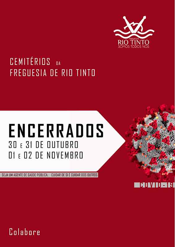 2020 10 30 Encerramento Cemitérios Fiéis 2020