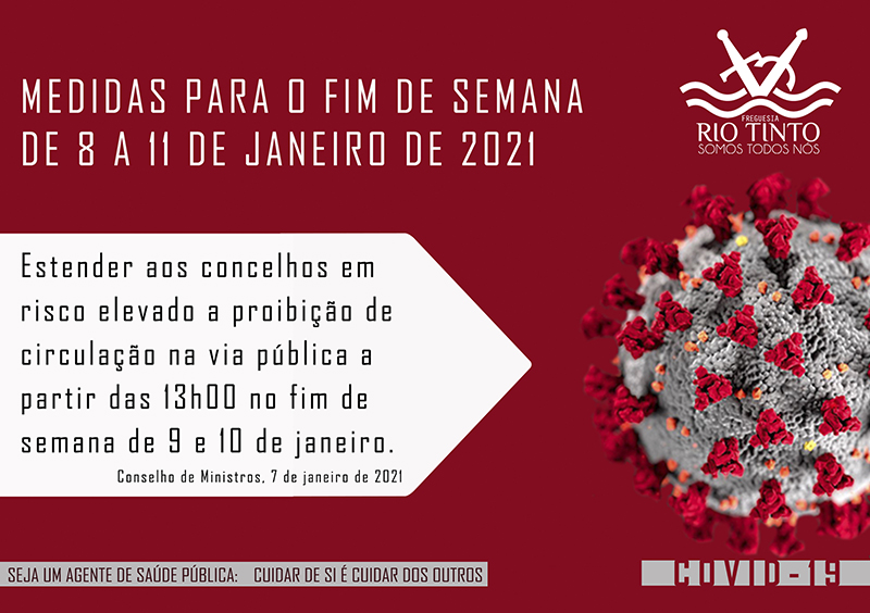 2021 01 07 Proibição de circulação fim de semana