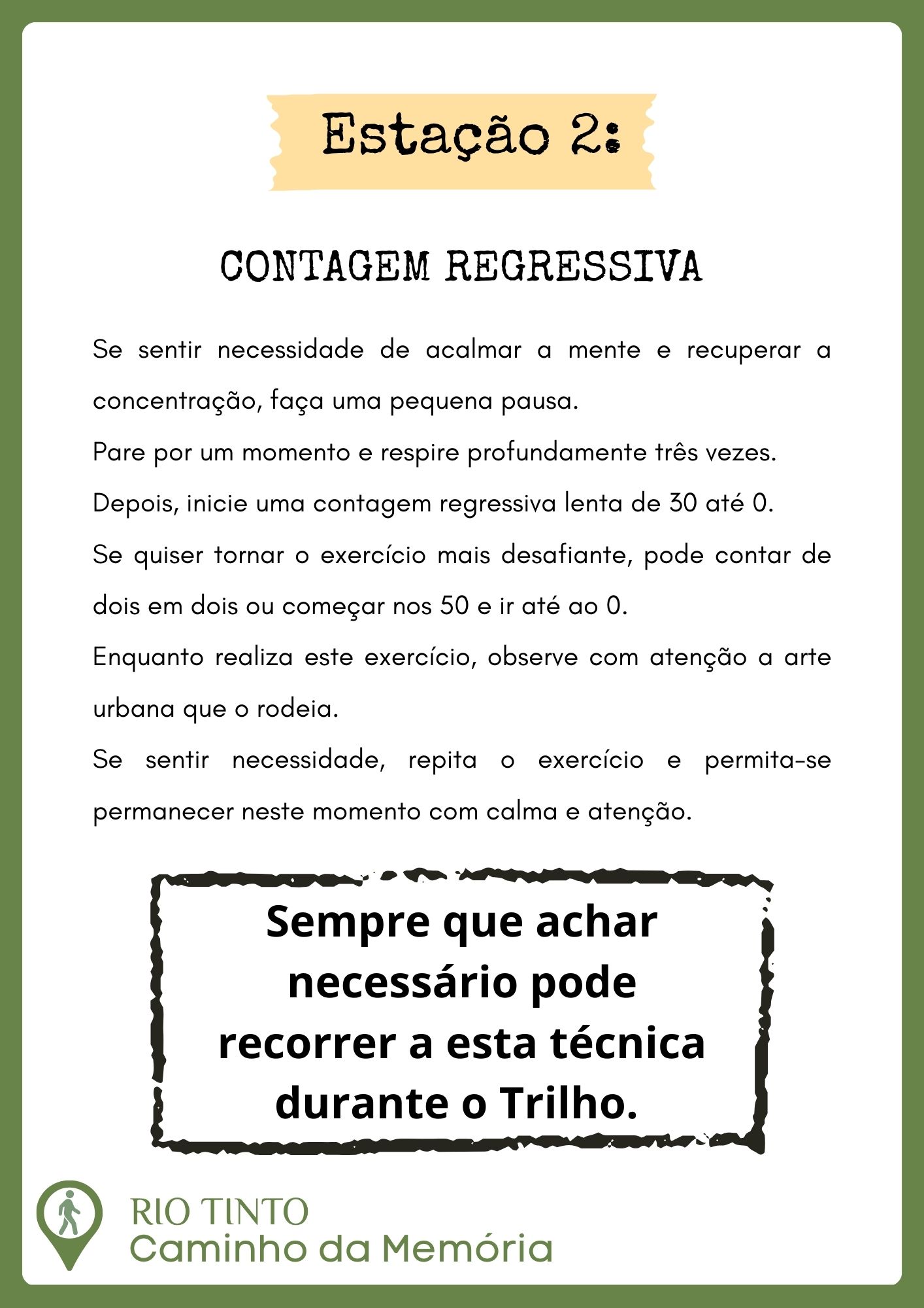 Atividades Estação 2