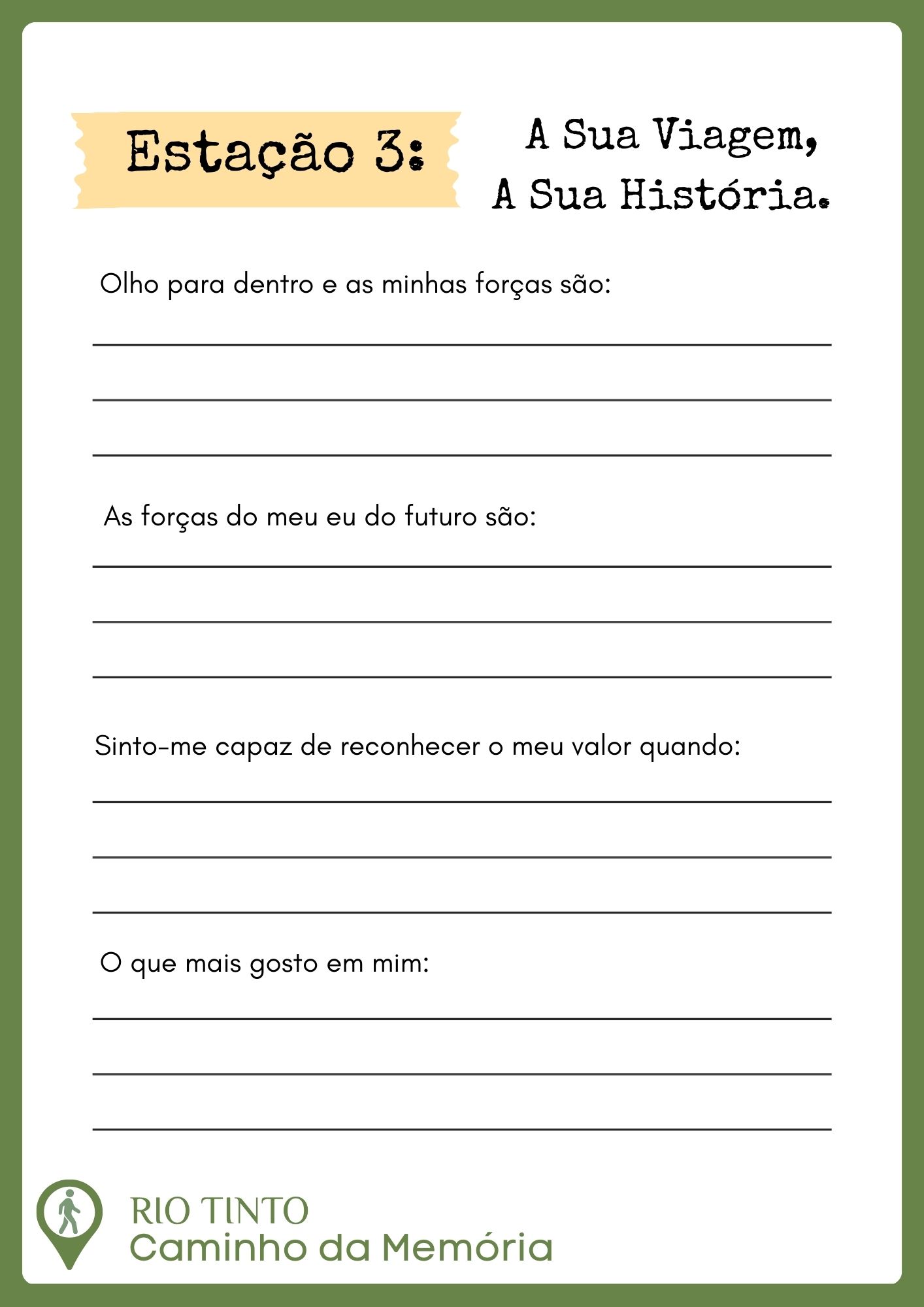 Atividades Estação 3
