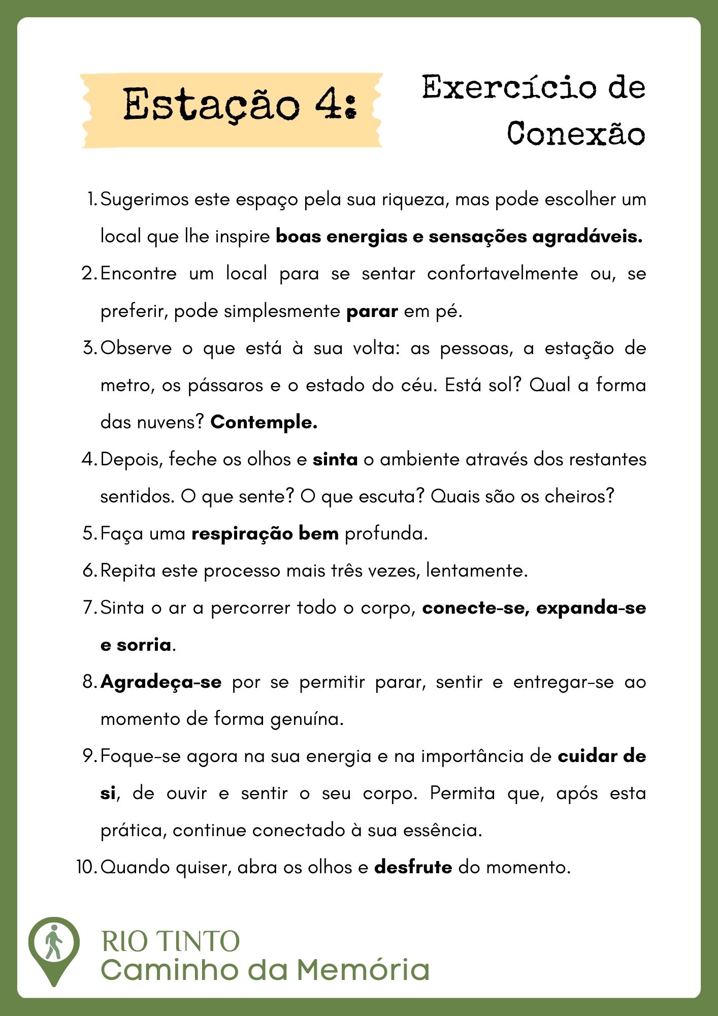 Atividades Estação 4