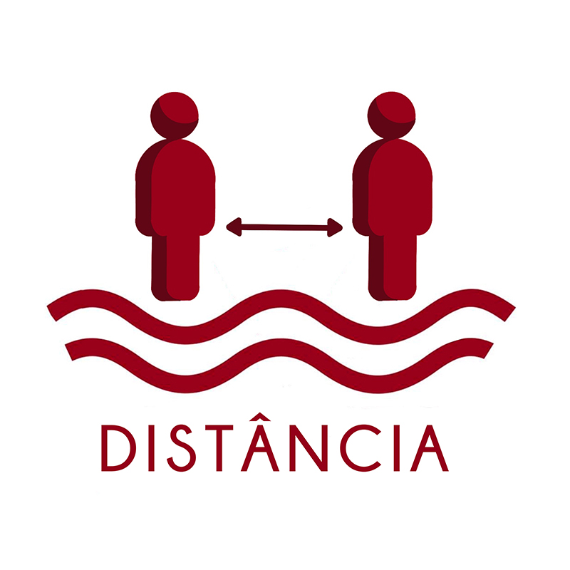 Distância vermelho